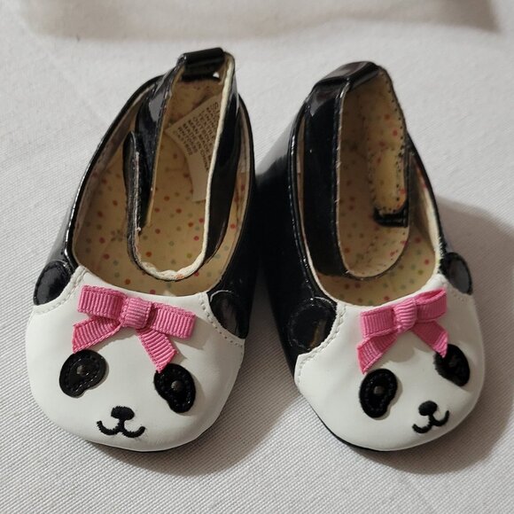 Gymboree Little Panda Vintage infant 01 shoes in VGUC. Mixed Bin Z25 - Picture 1 of 2